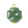 3Pcs 3 Colors Spray Painted Glass Pendants PALLOY-JF03522-02-2