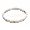 Crystal Rhinestone Bangle BJEW-N017-006P-2