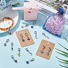 32Pcs Evil Eye Resin Pendant Decorations HJEW-GO00032-4