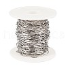 Tarnish Resistant 304 Stainless Steel Paperclip Chains STAS-K209-07P-3