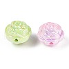 UV Plating Opaque Acrylic Beads SACR-N019-01-2