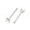 304 Stainless Steel Stud Earring Findings STAS-B091-02A-01P-2