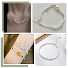   75Pcs 3 Styles 925 Sterling Silver Beads FIND-PH0023-43-3
