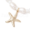 Natural Cultured Freshwater Pearl Beaded Bracelets BJEW-TA00633-3