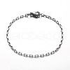 Tarnish Resistant 316 Surgical Stainless Steel Box Chain Bracelets BJEW-JB01865-7