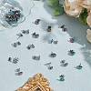 ARRICRAFT 50Pcs Ion Plating(IP) 304 Stainless Steel Stud Earring Findings STAS-AR0002-52-5