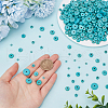 ARRICRAFT 510Pcs 6 Sizes Synthetic Turquoise Beads Strands G-AR0006-12A-3