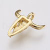 Brass Pendants ZIRC-F083-009G-RS-2