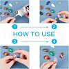 SUPERFINDINGS 10Pcs 10 Style Natural & Synthetic Gemstone Cabochons G-FH0001-33-3