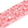 Baking Paint Glass Beads Strands DGLA-N015-4mm-03-1