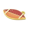 Alloy Enamel Pendants ENAM-R145-01G-2