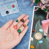 SUPERFINDINGS 18Pcs 18 Style Natural & Synthetic Mixed Gemstone Cabochons G-FH0001-45-4