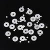 Ornament Accessories Plastic Paillette Beads X1-PVC-R014-4mm-01-4