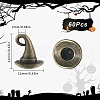 SUNNYCLUE 60Pcs Tibetan Style Alloy Charms TIBEP-SC0003-01-2