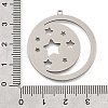 304 Stainless Steel Pendants STAS-S176-10P-3