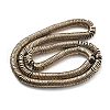 Electroplated Synthetic Non-magnetic Hematite Beads Strands G-B132-A01-01D-2