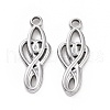 Non-Tarnish 304 Stainless Steel Pendants STAS-C003-13P-2