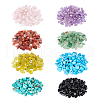 160g 8 Colors Natural & Synthetic Gemstone Beads G-NB0002-59-4