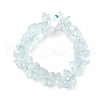 Glass Imitation Aquamarine  Beads Strands G-I283-F29-3