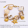 304 Stainless Steel Charm Bracelets FS-WGDB1B9-02-2