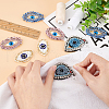 Fingerinspire 8Pcs 4 Style Handmade Ornament Accessories DIY-FG0003-58-3