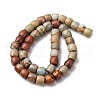 Natural Aqua Terra Jasper Beads Strands G-L624-D03-8x6mm-3