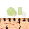 Imitation Jade Glass Beads X1-GLAA-N007-6x3mm-B01-3