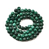 Natural Malachite Beads Strands G-G259-D14-5mm-3