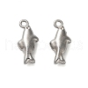 304 Stainless Steel Charms STAS-E500-14P-01-1