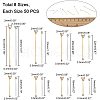 Rack Plating Brass Ball Head Pins KK-PH0035-62-2