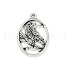 Tibetan Style Alloy Pendants PALLOY-P310-01E-AS-1