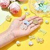 UV Plated Acrylic Bead FIND-CJC0010-90B-4