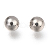 201 Stainless Steel Beads STAS-H139-03H-P-1