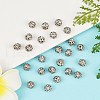 Brass Rhinestone Beads RB-A011-6mm-01P-2