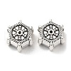 Tibetan Style Alloy European Beads PALLOY-I220-02AS-1