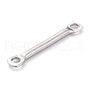 Tarnish Resistant 201 Stainless Steel Links Connectors STAS-B011-01B-P-3
