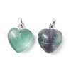 Natural Fluorite Pendants G-I311-A20-2