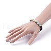 Natural Flower Amazonite Stretch Bracelets BJEW-JB03422-02-3