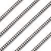 2.5 Yards Stainless Steel Rivet Studed Cord with Adhesive Back OCOR-FG0002-34A-1