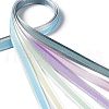 18 Yards 6 Colors Polyester Stripe Ribbon SRIB-C001-B09-3