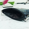 Imitation Leather Clutch Bag with Ball Chain DARK-PW0001-128-3