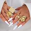 Alloy Finger Rings for Women FS-WG731F4-02-1