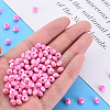 Opaque Acrylic Beads MACR-Q239-018C-07-2