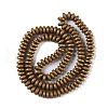 Electroplated Synthetic Non-magnetic Hematite Beads Strands G-E618-08C-2