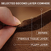 Cowhide Leather Labels AJEW-WH0386-0048-3