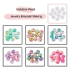 7 Style ABS Plastic Imitation Pearl Beads OACR-YW0001-21-2