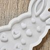 Easter Theme Rabbit with Heart Pattern DIY Silicone Table Lamp Molds SIMO-G008-02C-5