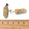 Natural Crazy Agate Pendants G-Z067-07P-19-4