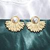 304 Stainless Steel Stud Earrings EJEW-B108-14G-2