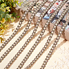Wave Pattern Polyester Ribbon OCOR-WH0047-25B-5